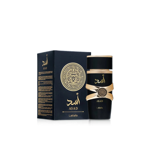 عطر أسد من لطافة - الأسود الملكي (100 مل)